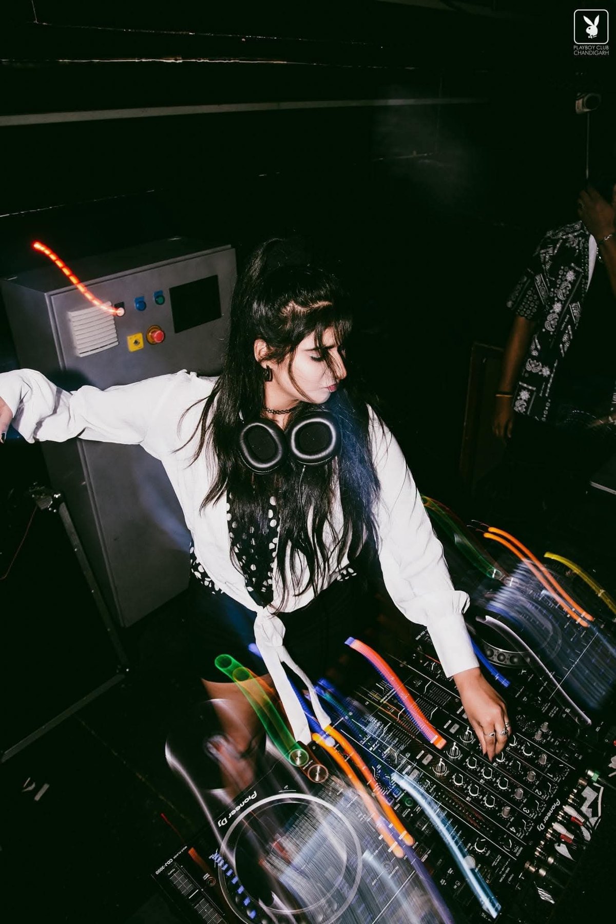 DJ MOKSH — Playboy Club Chandigarh — booth