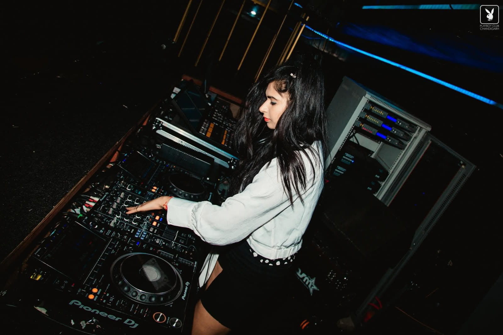 DJ MOKSH — Playboy Club Chandigarh — decks