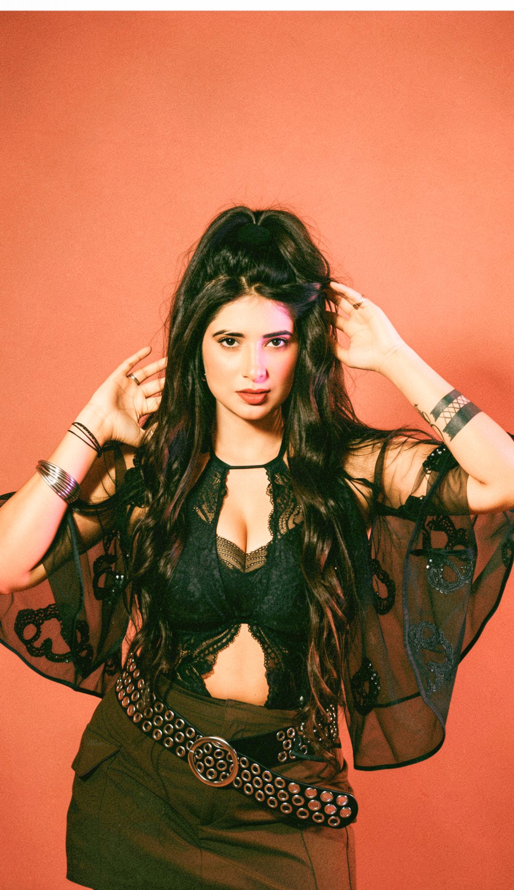 DJ MOKSH — Portrait — black dress