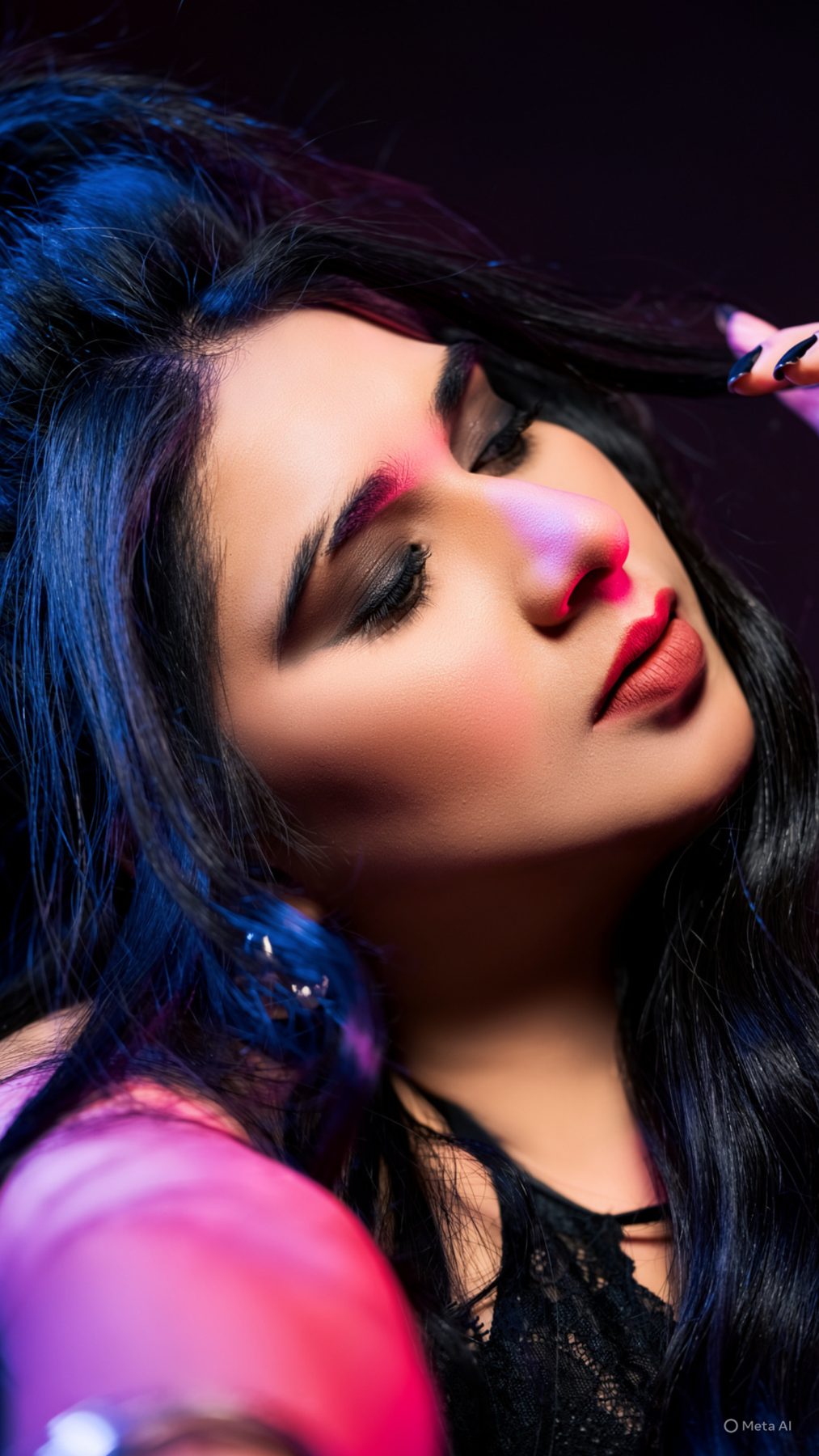 DJ MOKSH — Portrait — stage light
