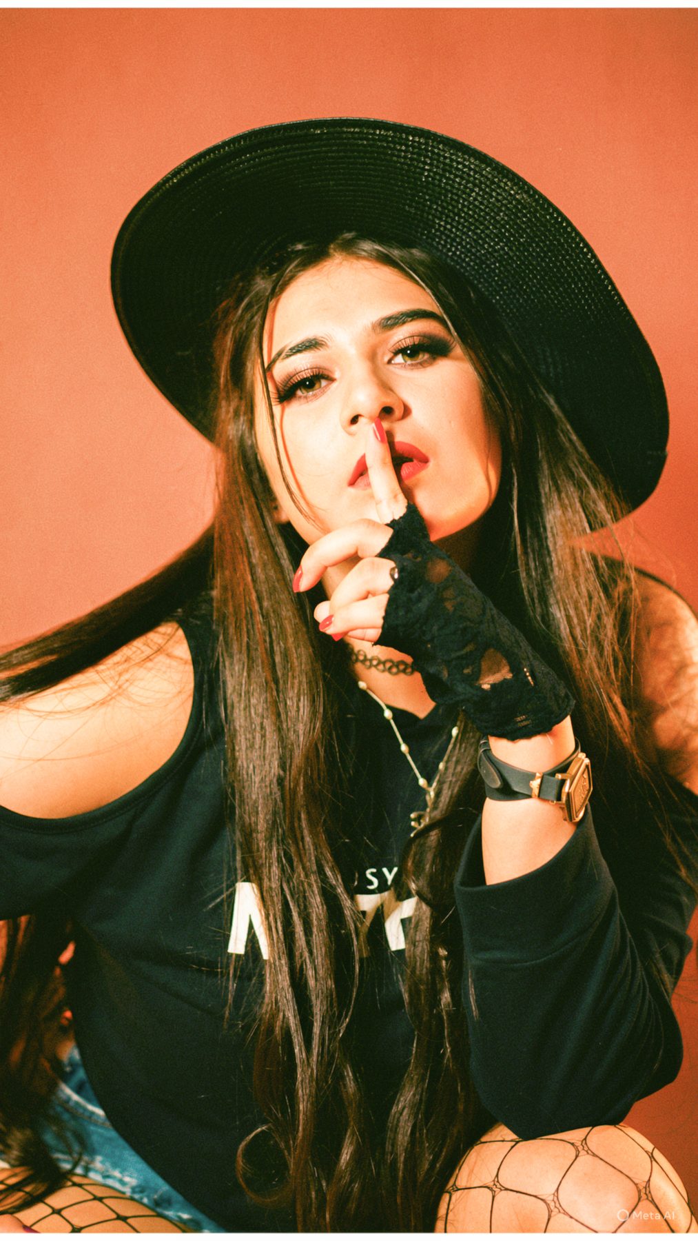 DJ MOKSH — Editorial — hat look II